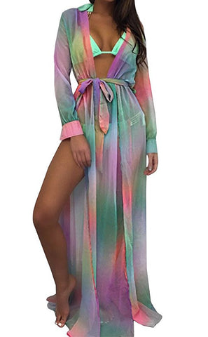 Multicolored cover up