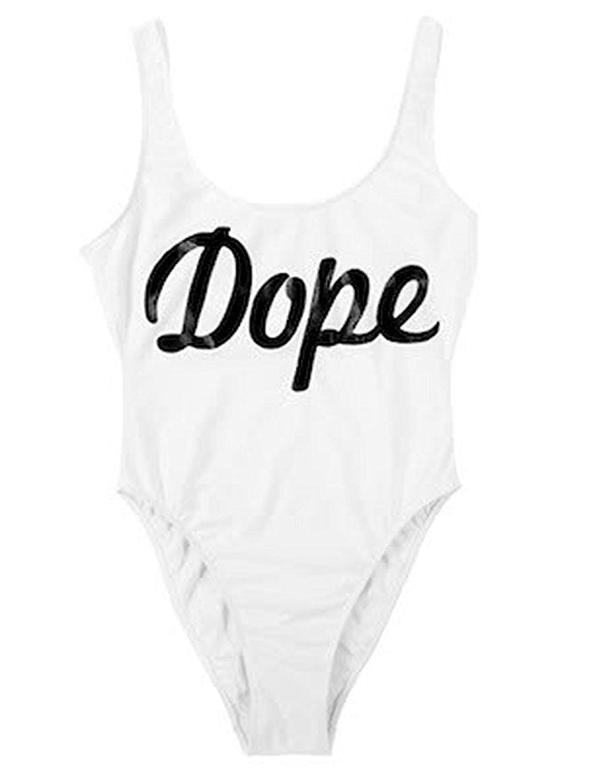 Dope one piece bathing hot sale suit
