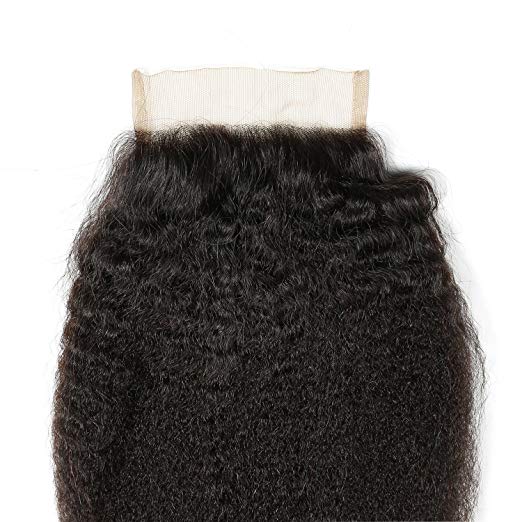 Yaki Kinky Straight 4x4 Swiss Lace Closure